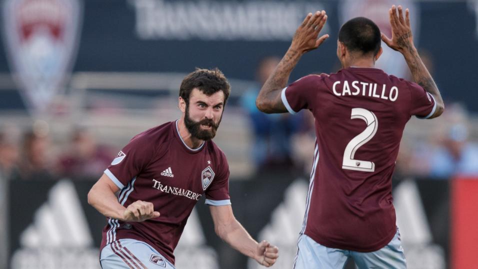Colorado Rapids Jack Price Edgar Castillo